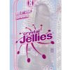 Crystal Jellies Ballsy Cock Silagel 8 Inch Clear
