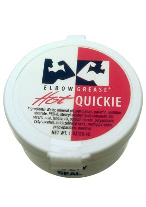 Elbow Grease Hot Quickie Cream Lubricant 1 Ounce