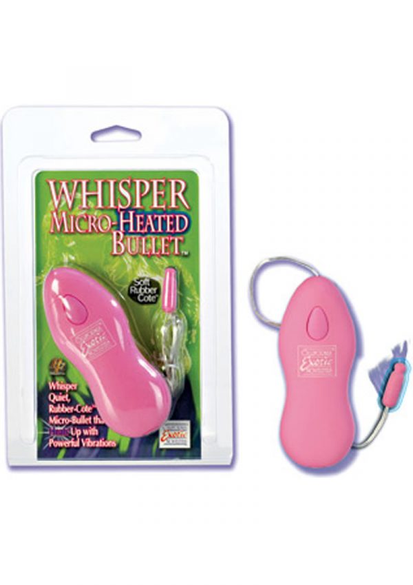 Whisper Micro Heated Bullet Pink