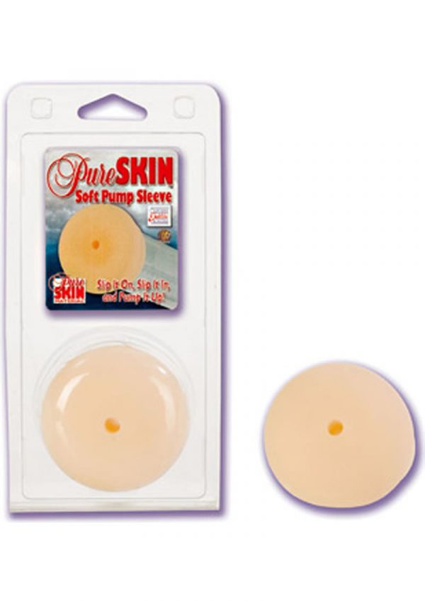 Pure Skin Soft Pump Sleeve Fits Most Pump Cylinders Flesh