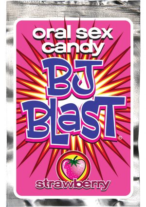 BJ Blast Oral Sex Candy Strawberry