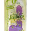 Crystal Jellies Ballsy Cock Sil A Gel 6 Inch Purple