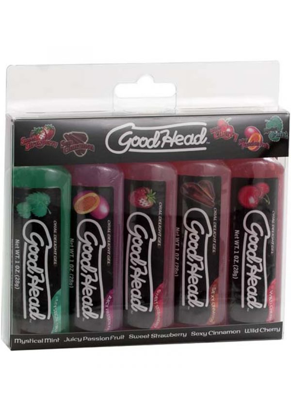 Goodhead Oral Delight Gel asstd 5 Pk 1 oz