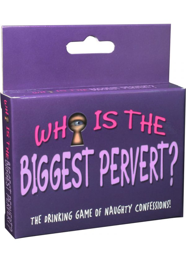 Whos The Biggest Pervert Card Game