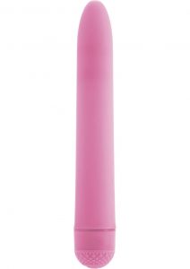 First Time Power Vibe Waterproof 6 Inch Pink