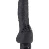 Power Stud Cliterrific Vibrator Waterproof Black 6.75 Inch