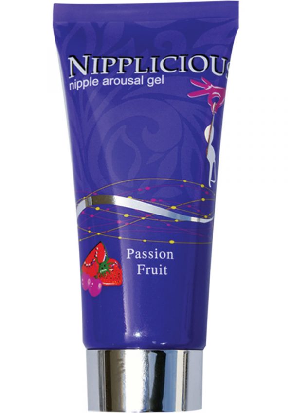 Nipplicious Nipple Arousal Gel Passion Fruit 1 Ounce