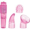 First Time Travel Teaser Massager Kit Waterproof Pink