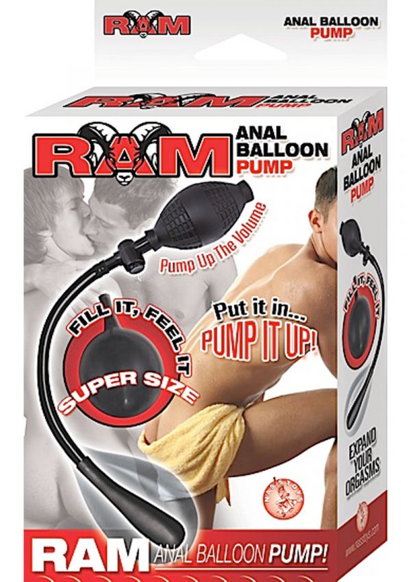 Ram Anal Balloon Pump Black