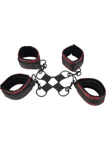 Scandal Hog Tie Black/Red