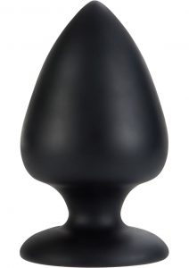 Colt XL Big Boy Silicone Anal Plug Black 4.5 Inch