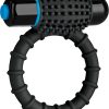 Optimale Silicone Vibrating C-Ring Waterproof Black