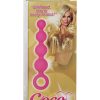 Silicone Booty Beads Pink 4.5 Inch
