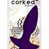 Corked 02 Silicone Anal Plug Waterproof Lavender Medium