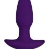 Corked 02 Silicone Anal Plug Waterproof Lavender Medium