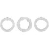 Renegade Intensity Rings Clear 3 Cock Rings Per Pack