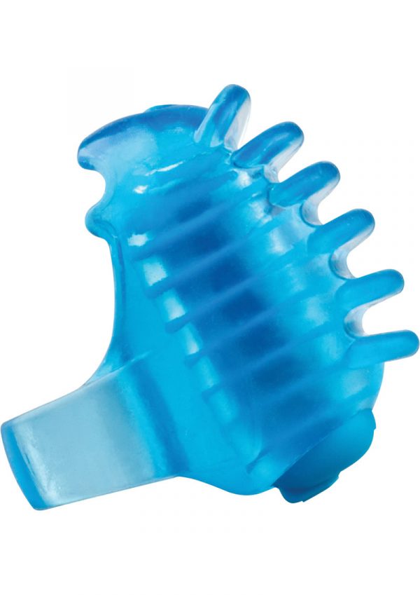 Fing O Tips Silicone Finger Massagers Blue