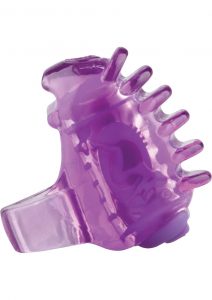 Fing O Tips Silicone Finger Massagers Purple