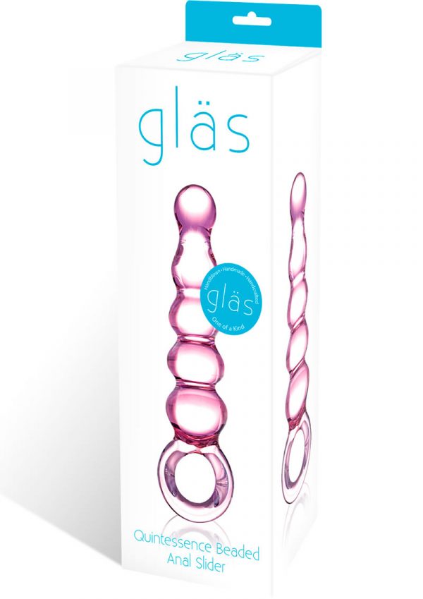 Glas Quentessence Beaded Anal Slider