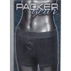 Packer Gear Boxer Brief Harness Black Medium/Large