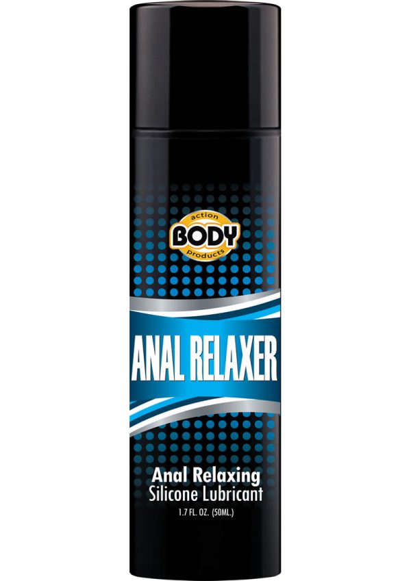 Body Action Anal Relaxer Silicone Lubricant 1.7 Ounce