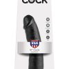 King Cock Realistic Dildo Black 9 Inch