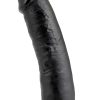 King Cock Realistic Dildo Black 9 Inch