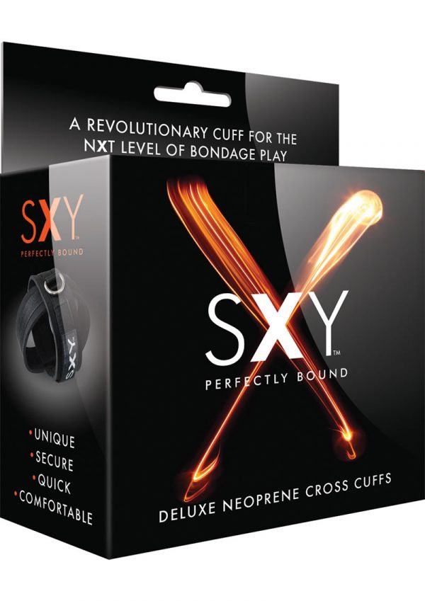 SXY Perfectly Bound Deluxe Neoprene Cross Cuffs