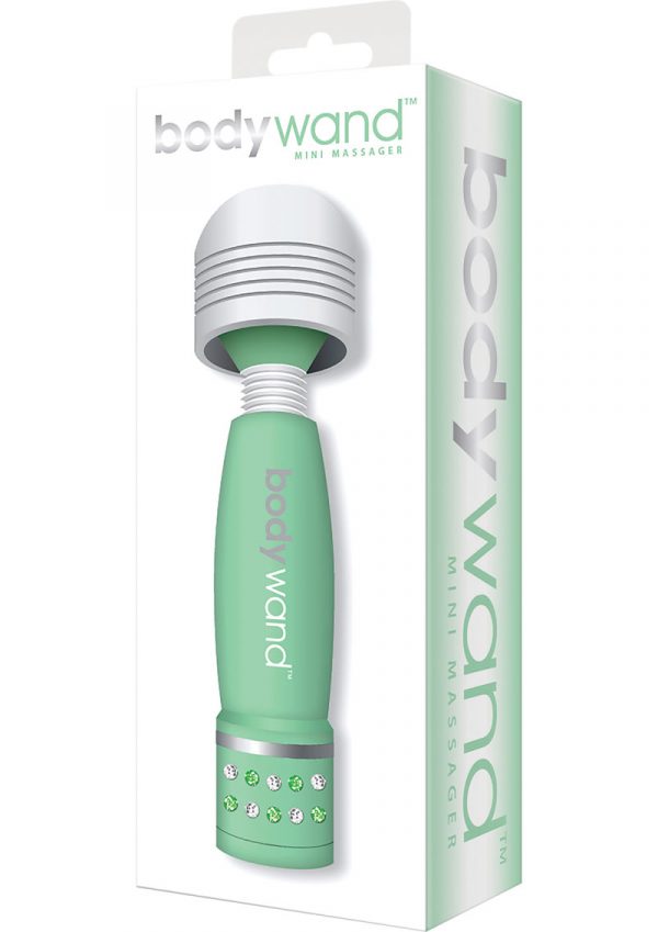 Bodywand Mini Massager Mint Green 4 Inch