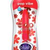 Vive Pop Vibe Mini Vibrator Waterproof Red 3 Inch