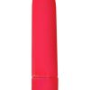 Vive Pop Vibe Mini Vibrator Waterproof Red 3 Inch