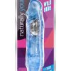 Naturally Yours Wild Ride Jelly Realistic Vibrator Waterproof Blue 9 Inch