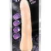 X5 Mambo Vibe Realistic Vibrator Waterproof Beige 8 Inch