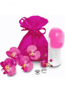 Fuzu Fingertip Massager Silicone Waterproof Neon Pink