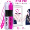 Love Pen Dry Erase Markers White And Pink 2 Each Per Pack
