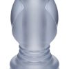 TitanMen The Hollow Open Tunnel Anal Plug Clear 4.5 Inch