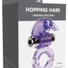 Linx Hopping Hare Vibrating Cock Ring Waterproof Purple