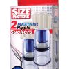 Size Matters Max-twist Nipple Suckers Clear