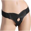Strap U Bella Velvet Lined Strap On Harness Black