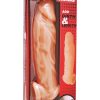 Size Matters Penis Enhancer Ball Stretcher Flesh 8 Inch