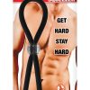 Ram Squeezer Adjustable Cock Ring Black