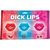 Dick Lips Edible Gummy Cock Rings 3 Pack