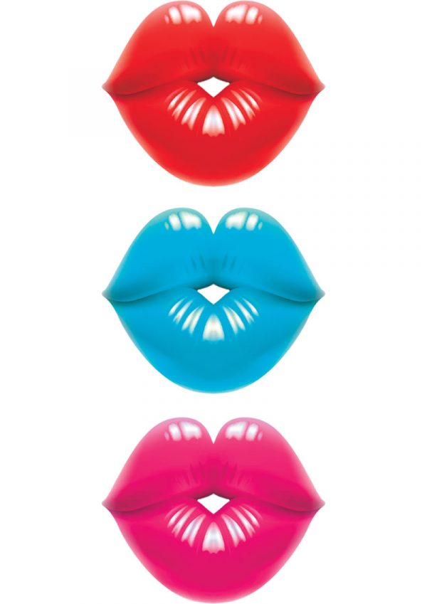 Dick Lips Edible Gummy Cock Rings 3 Pack