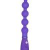 Booty Call Booty Bender Silicone Beaded Anal Probe Waterproof Purple 7 Inch