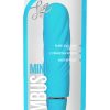 Luxe Nimbus Mini Multifuction Vibe Silicone Waterproof Aqua 4.75 Inch