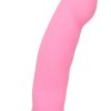 Luxe Cici Silicone Dildo Splashproof Pink 6.5 Inch