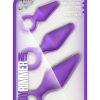Luxe Candy Rimmer Silicone Anal Kit Purple