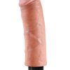 King Cock Vibrating Realistic Dildo Waterproof Flesh 8 Inch