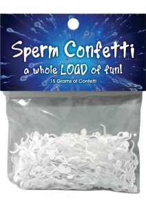 Sperm Confetti White