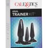Anal Trainer Kit Anal Plug Black